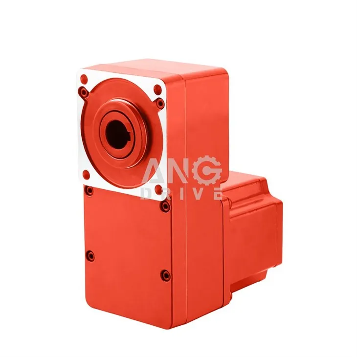flat type gearbox motor